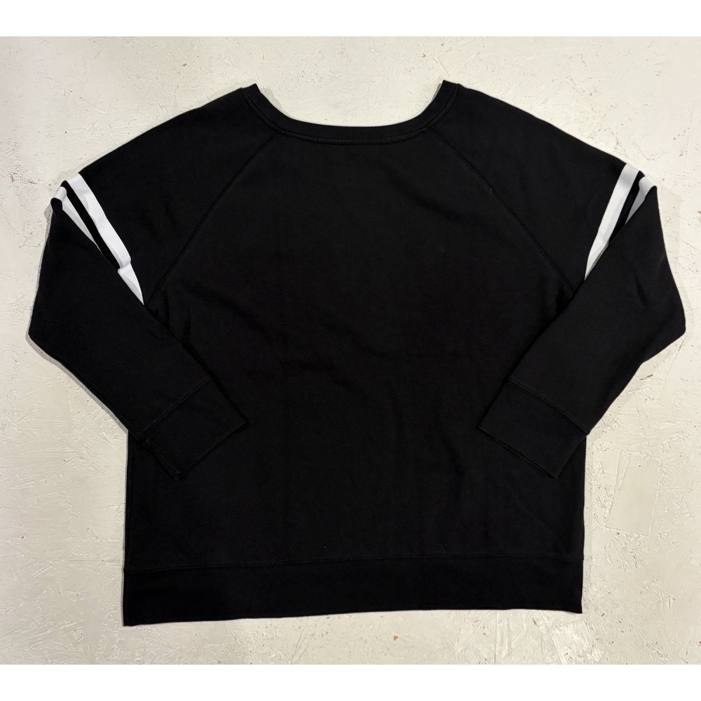 NFL Team New Orleans Saints‎ Crewneck Sweatshirt Womens XL Football Black - Picture 9 of 9